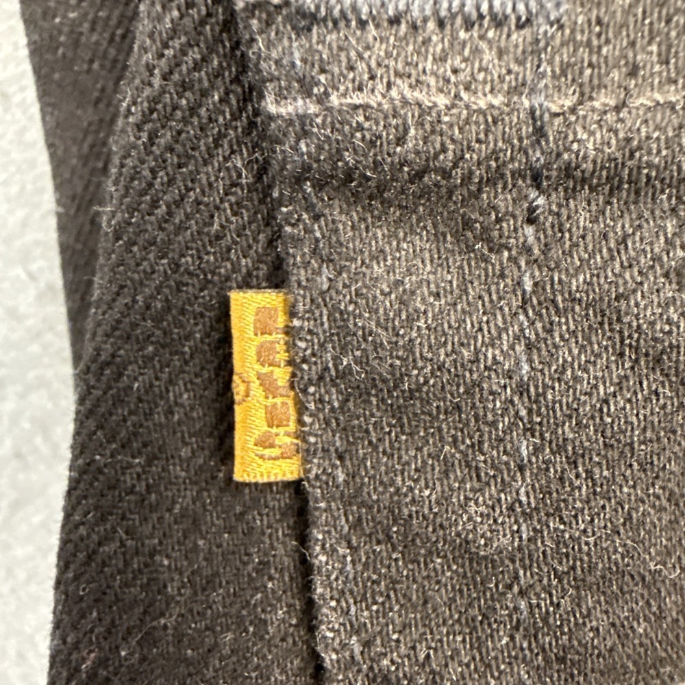 Levi's 545 JEAN SHORTS MENS 32 ORG tab VTG BLACK PAPER TAG USA